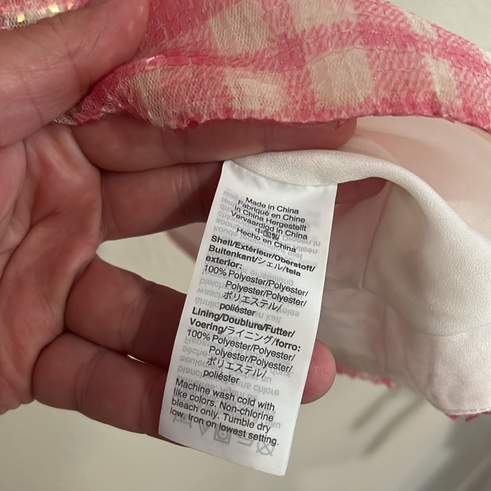 J. Crew Pink Plaid Women's Top - Picture 8 of 8